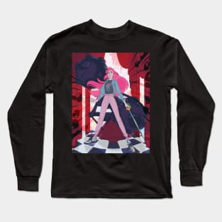 Utena Tenjou Fashion Illustration Long Sleeve T-Shirt